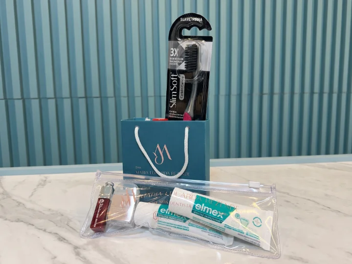 Kit de higiene e cuidado do paciente
